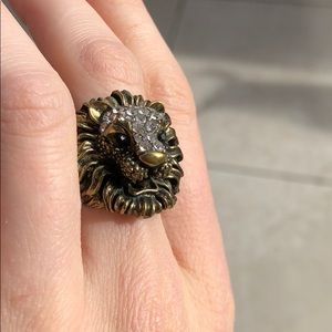 Lions Head Ring